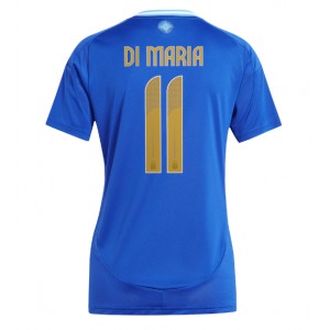Fotbalové Dres Argentina Angel Di Maria #11 Dámské Venkovní Oblečení Copa America 2024 Krátký Rukáv